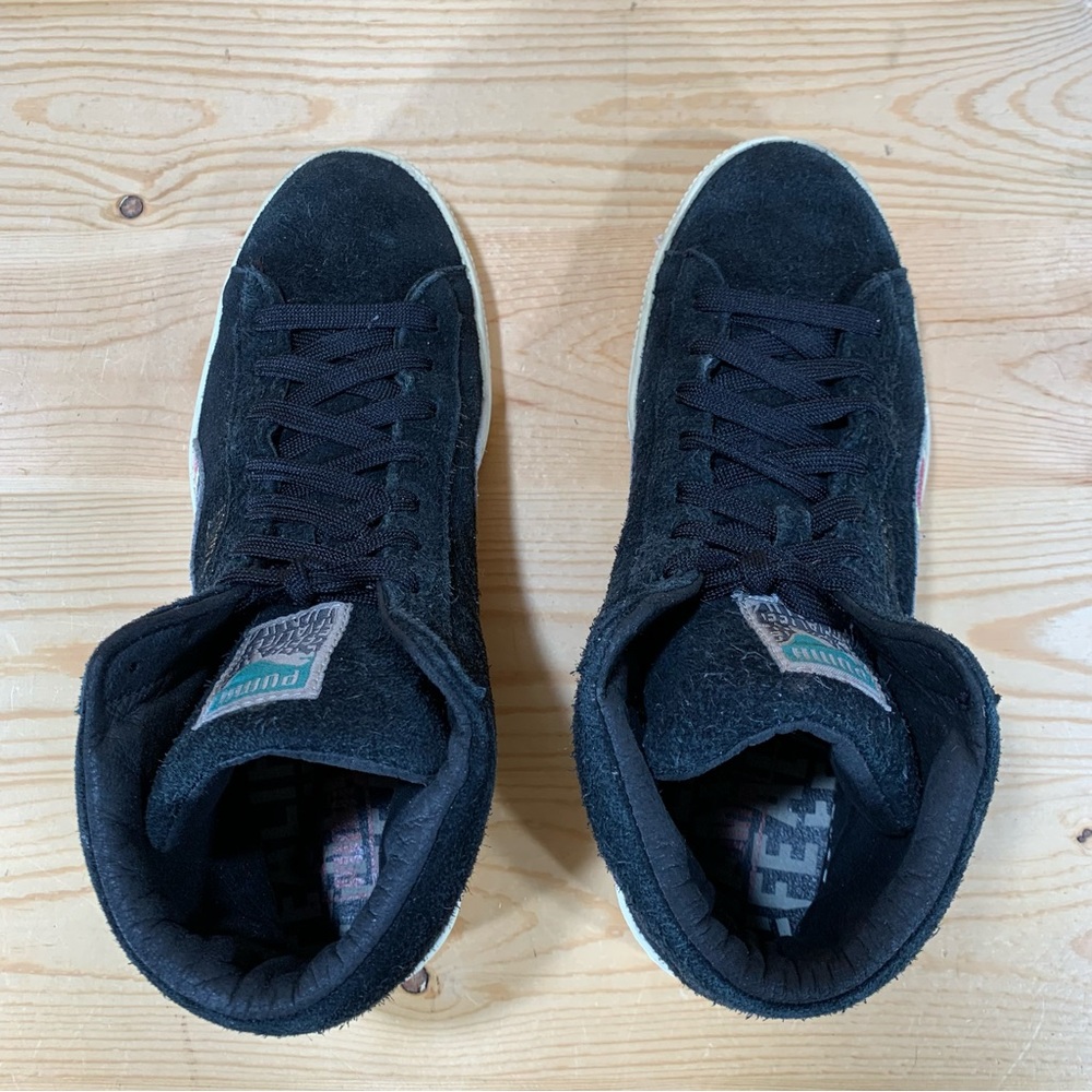 Puma States Mid x Alife Hi Top Sneakers 
# 360134-01
Men’s 9.5 
Black Suede - Picture 4 of 10